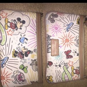 Disney sketch Dooney & Bourke wristlet
